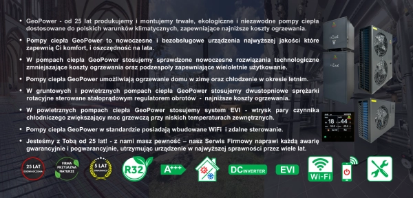 Bon na pompy ciepła GeoPower