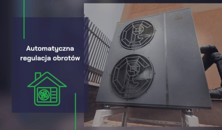 Automatyczna regulacja obrotów w powietrznych pompach