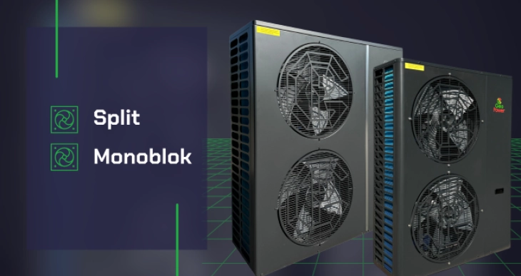 Koszt pompy ciepła do domu 120m2, Monoblok vs Split GeoPower