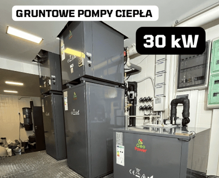 Ogrzewanie mieszkań w bloku gruntowymi pompami ciepła