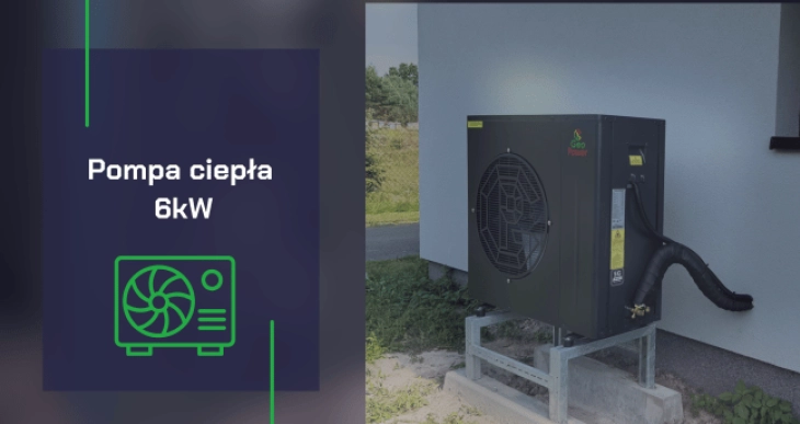 Pompa ciepła 6 kW - GeoPower