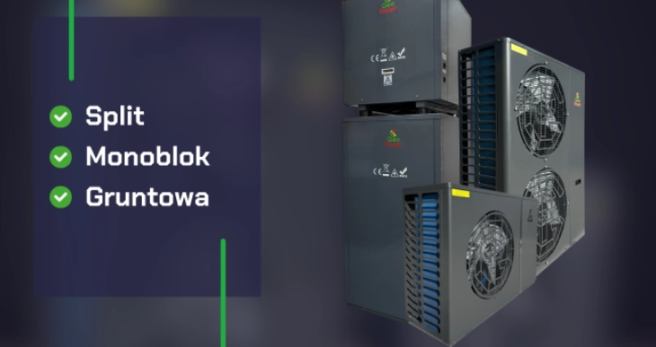 Wygląd pomp ciepła GeoPower